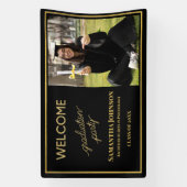 Banderoles EDITABLE Photo Graduation Banner (Verticale)