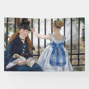 Banderoles Edouard Manet - La Gare