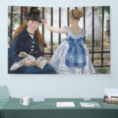 Banderoles Edouard Manet - Le Chemin De Fer (Salon professionnel)