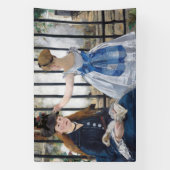 Banderoles Edouard Manet - Le Chemin De Fer (Verticale)