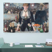 Banderoles Edouard Manet - Un bar aux Folies-Bergere (Salon professionnel)