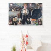 Banderoles Edouard Manet - Un bar aux Folies-Bergere (Insitu)