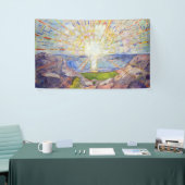 Banderoles Edvard Munch - Le Soleil 1911 (Salon professionnel)