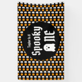 Banderoles Éffrayant un 1er anniversaire (Vertical)