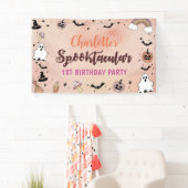 Banderoles Éffrayant Un Halloween 1er anniversaire (En situation)