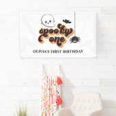 Banderoles Éffrayant Un Halloween 1er Anniversaire (En situation)