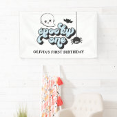 Banderoles Éffrayant Un Halloween 1er Anniversaire (En situation)