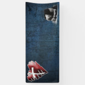 Banderoles église blanche de Mens Prayer (Vertical)