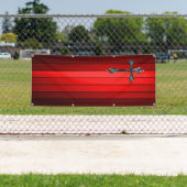 Banderoles église de la croix bleue (En situation)