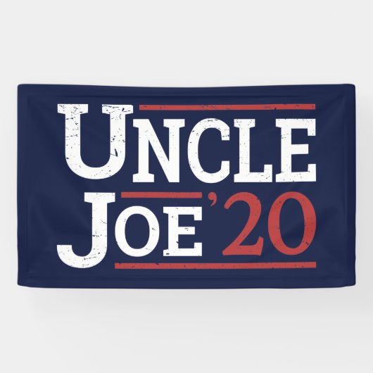 Banderoles Élection 2020 - Oncle Joe (Horizontal)
