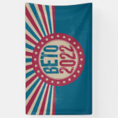 Banderoles Élection du gouverneur du drapeau américain Vintag (Vertical)