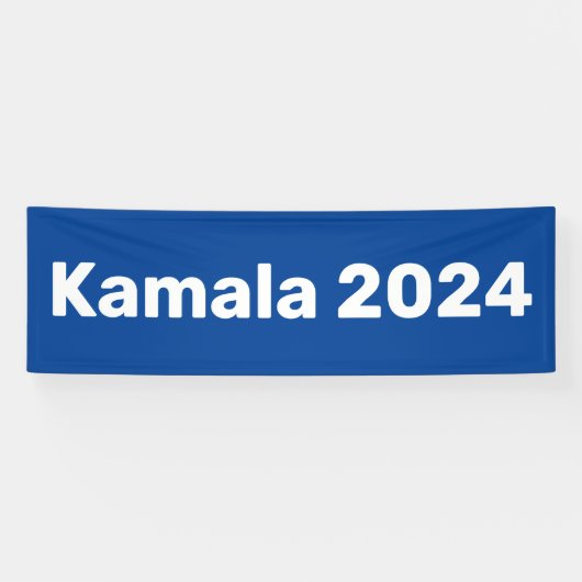 Banderoles Élection présidentielle de Kamala 2024 (Horizontal)