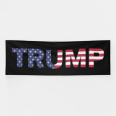 Banderoles Élection Trump 2024 Amérique (Horizontal)