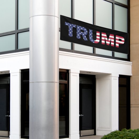 Banderoles Élection Trump 2024 Amérique (Bâtiment extérieur)