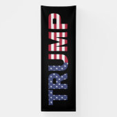 Banderoles Élection Trump 2024 Amérique (Verticale)