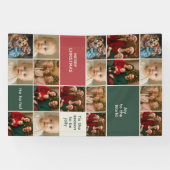 Banderoles elegance big life images collage Christmas (Horizontal)