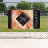 Banderoles Élégant 32ème anniversaire de Mariage de bronze (En situation)