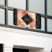 Banderoles Élégant 32ème anniversaire de Mariage de bronze (Bâtiment extérieur)