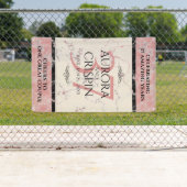 Banderoles Élégant 37e anniversaire du Mariage Alabaster (En situation)