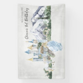 Banderoles Élégant conte de fées | Accueil pour l'anniversair (Verticale)