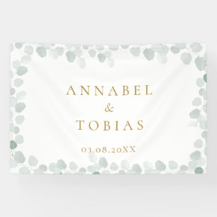 Banderoles Élégant feuillage moderne