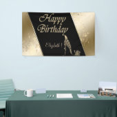 Banderoles Élégant Moderne Design élégant, Lumineux, Fleurs H (Salon professionnel)