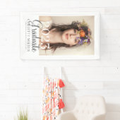 Banderoles Élégant Portrait photo Graduation 2023 (En situation)