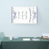 Banderoles Elegant Ribbon Romantic Wedding Congratulations (Salon professionnel)