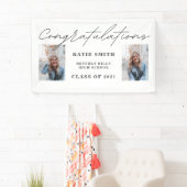 Banderoles Élégant Script Calligraphie Graduation 2 Photo (En situation)