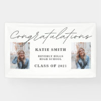 Élégant Script Calligraphie Graduation 2 Photo