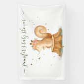 Banderoles Elegant Squirrel wildlife farm forest animal (Verticale)