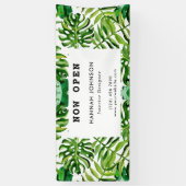 Banderoles Élégant Tropical Designer d'intérieur (Vertical)