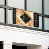 Banderoles Élégante 7ème anniversaire du Mariage de cuivre (Bâtiment extérieur)