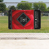 Banderoles Élégante célébration du 36e anniversaire du Mariag (En situation)