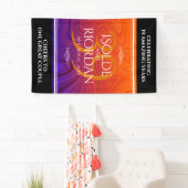 Banderoles Élégante célébration du 39e anniversaire du Mariag (En situation)