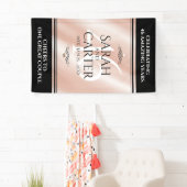 Banderoles Élégante célébration du 46e anniversaire du Mariag (En situation)