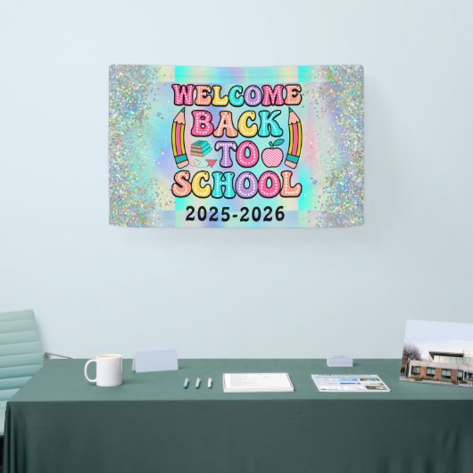 Banderoles Élégante école de script de monogramme (Salon professionnel)