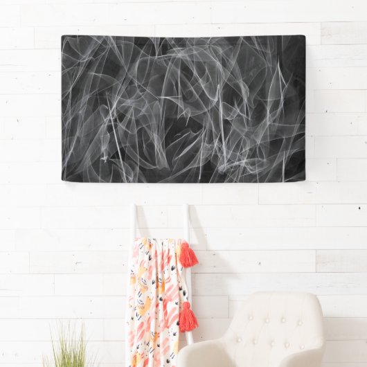 Banderoles Élégante Fumée - Esthétique mystique (En situation)