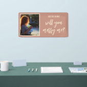 Banderoles Elégante Proposition De Mariage Vous Me Marierez (Salon professionnel)