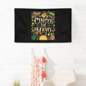 Banderoles Éléments de fête mignons de la fête Cinco De Mayo (En situation)