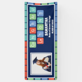 Banderoles Éléments du tableau périodique 2025 (Vertical)