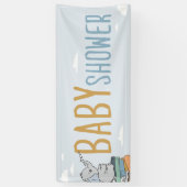 Banderoles Eléphant Dessiner Quelque Chose Baby shower Elépha (Vertical)