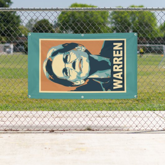 Banderoles elizabeth warren (En situation)