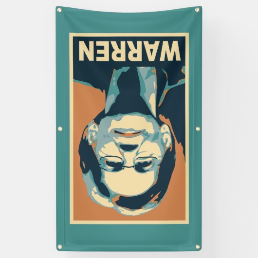 Banderoles elizabeth warren (Vertical)