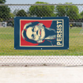 Banderoles elizabeth warren persiste (En situation)