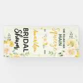 Banderoles Elle A Trouvé Sa Principale Squeeze Élégante Fête (Horizontal)