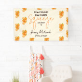 Banderoles Elle a trouvé sa soirée de mariage (En situation)