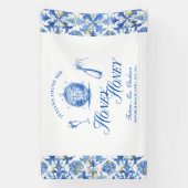 Banderoles Elle A Trouvé Son Honey Honey Blue Greece Bachelor (Verticale)