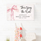 Banderoles Elle Attache L'Affiche de bienvenue Fête des marié (En situation)