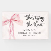 Banderoles Elle Attache L'Affiche de bienvenue Fête des marié (Horizontal)